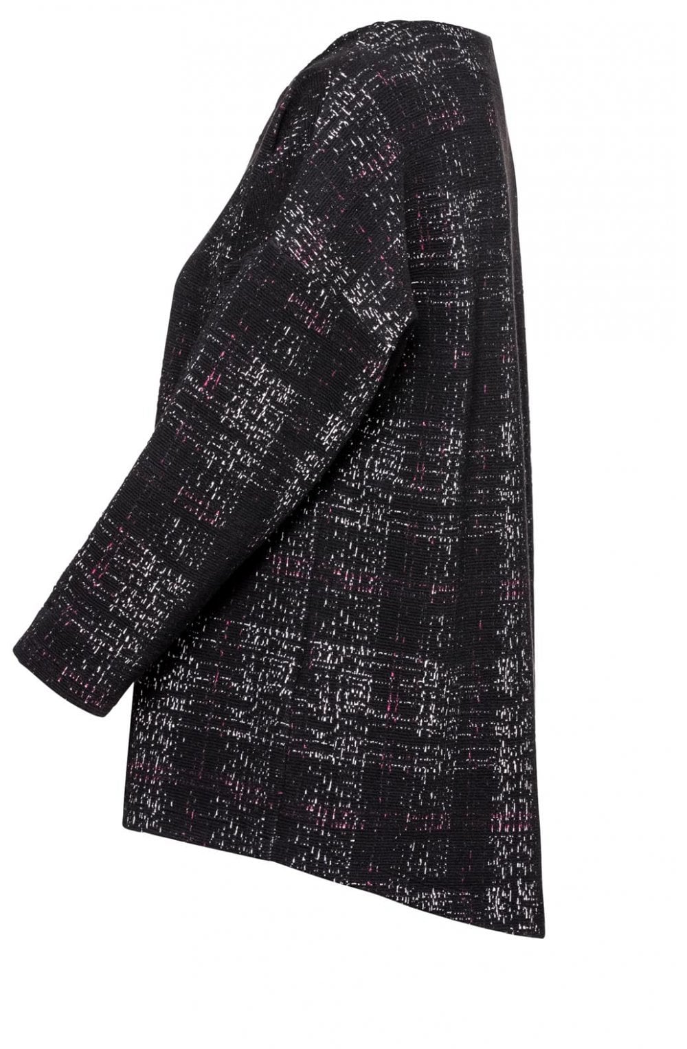 Black Fleck Design Top