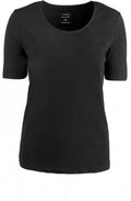 Black Jersey T Shirt