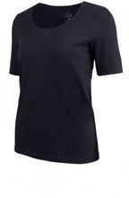 Black Jersey T Shirt
