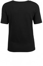 Black Jersey T Shirt