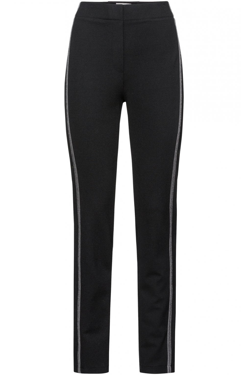 Black Slim Leg Trousers