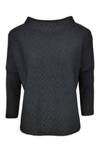 Black Sparkle Pattern Jumper