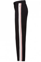 Black Stripe Detailed Trousers
