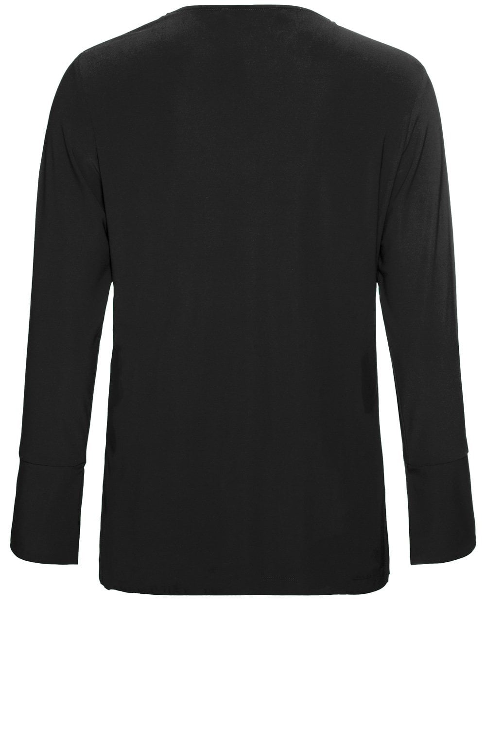 Black V Neck Top