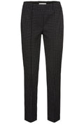 Black & White Check Trousers