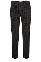 Black & White Check Trousers