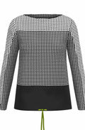 Black & White Knit Jumper
