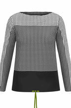 Black & White Knit Jumper