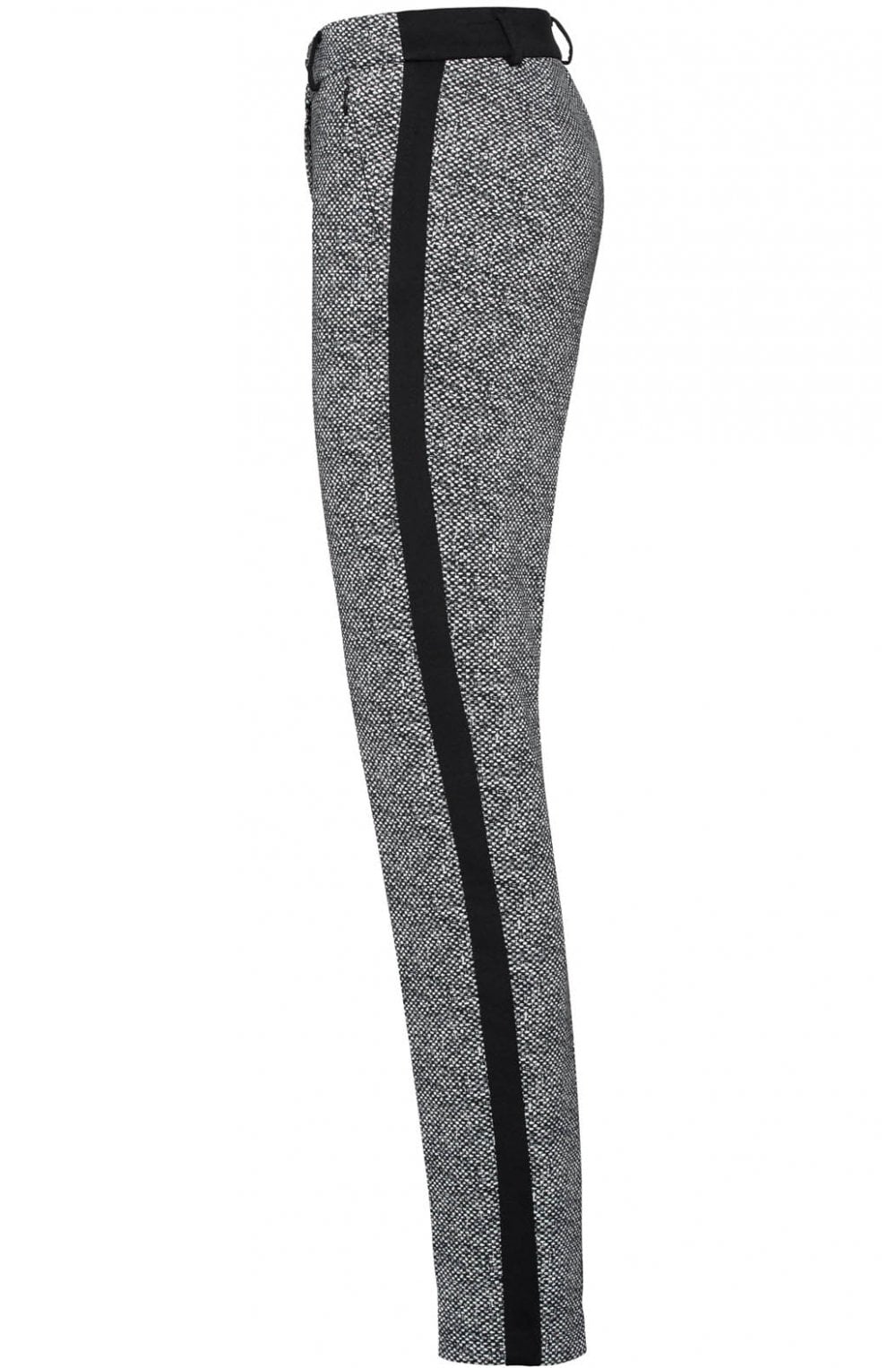 Black & White Patterned Trousers