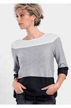 Block Design Sweater