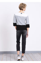 Block Design Sweater