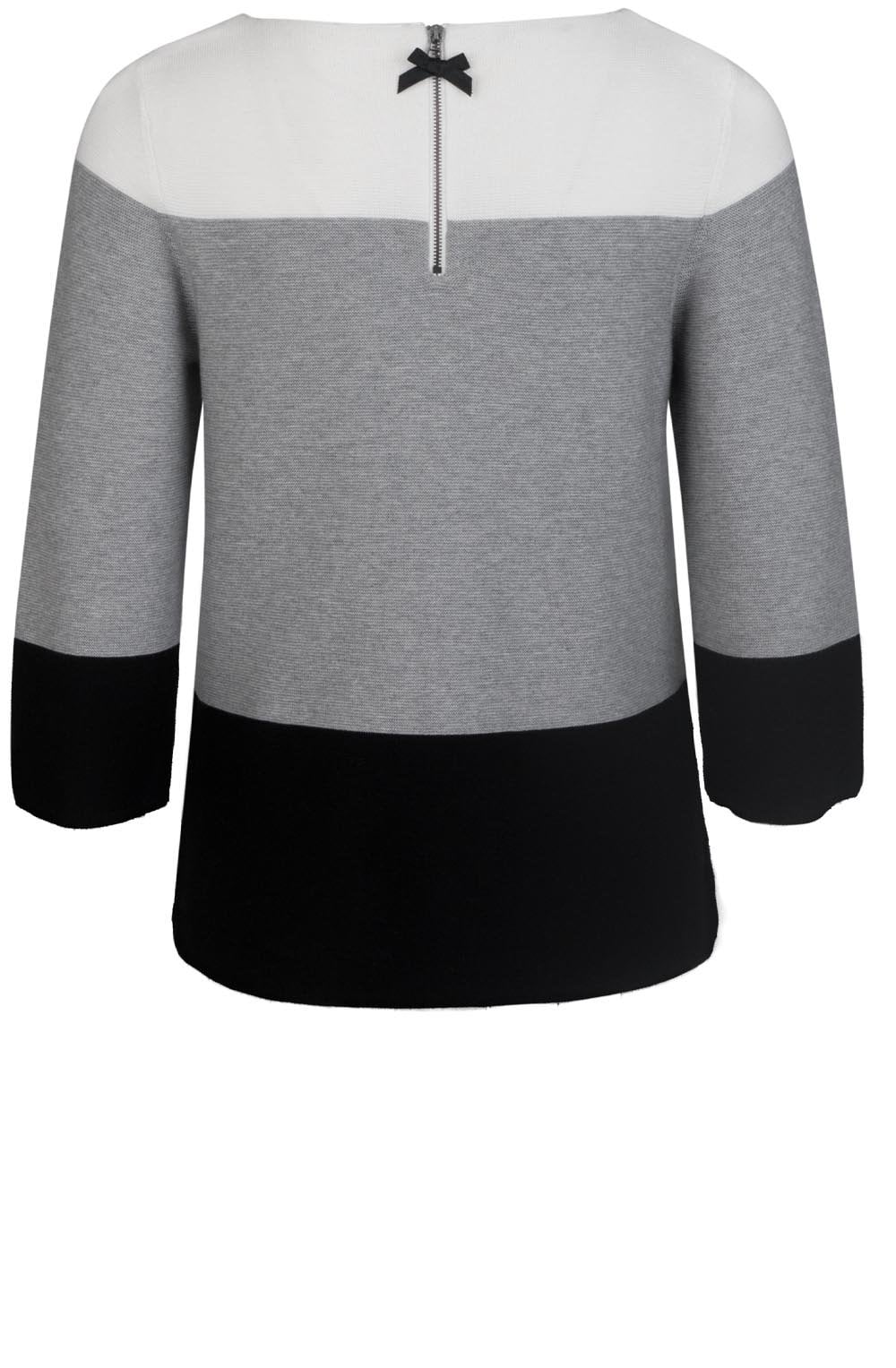 Block Design Sweater