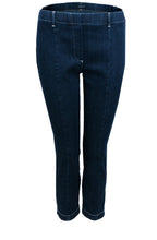 Blue Denim Cropped Jeggings