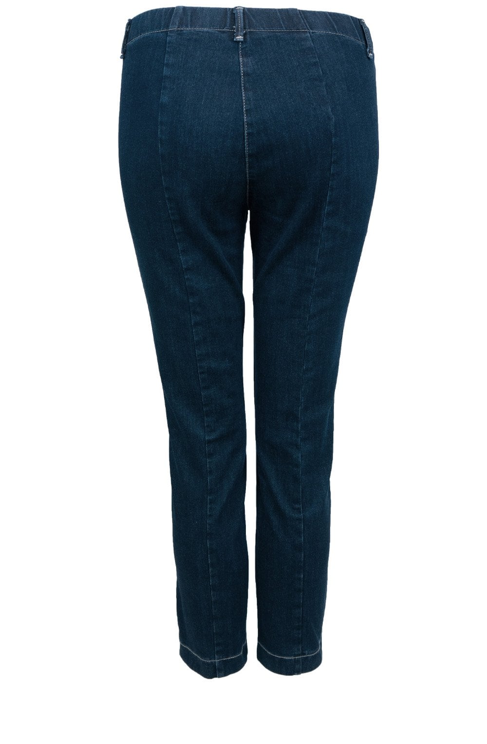 Blue Denim Cropped Jeggings