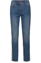 Blue Denim Slim Leg Jeans