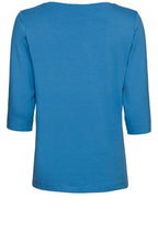 Blue Jersey Top