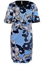 Bold Floral Print Dress