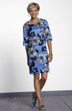 Bold Floral Print Dress