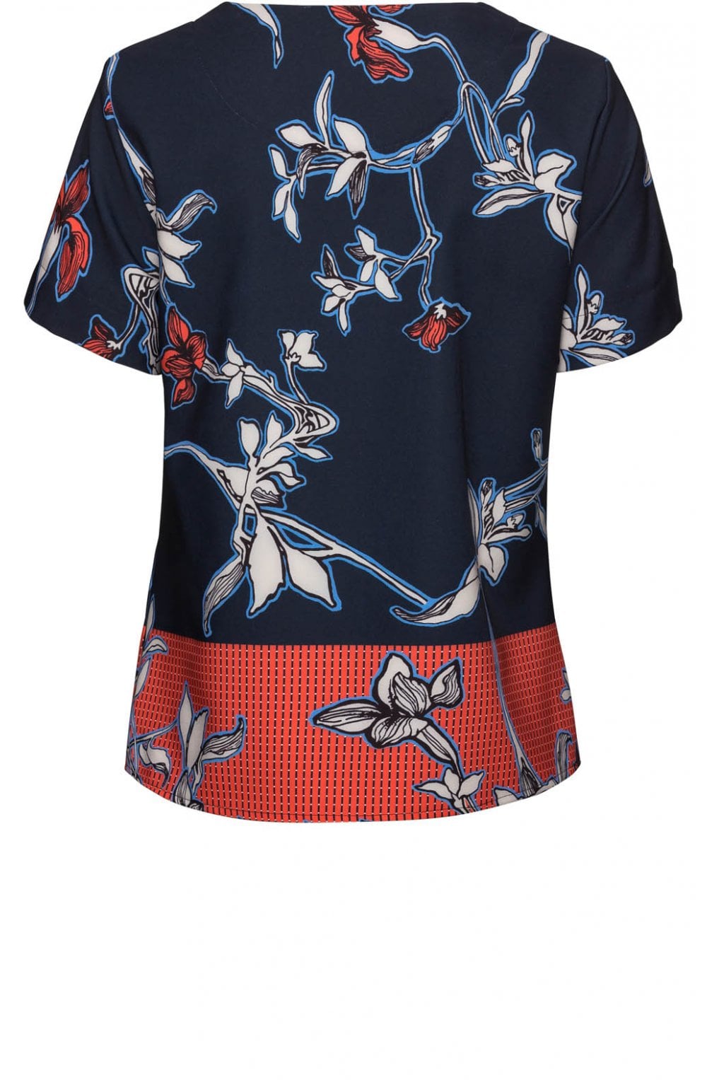 Bold Floral Print Top