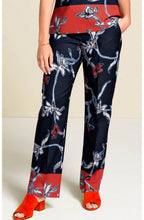 Bold Floral Print Trousers