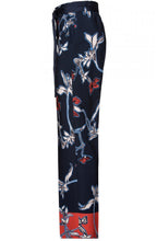 Bold Floral Print Trousers