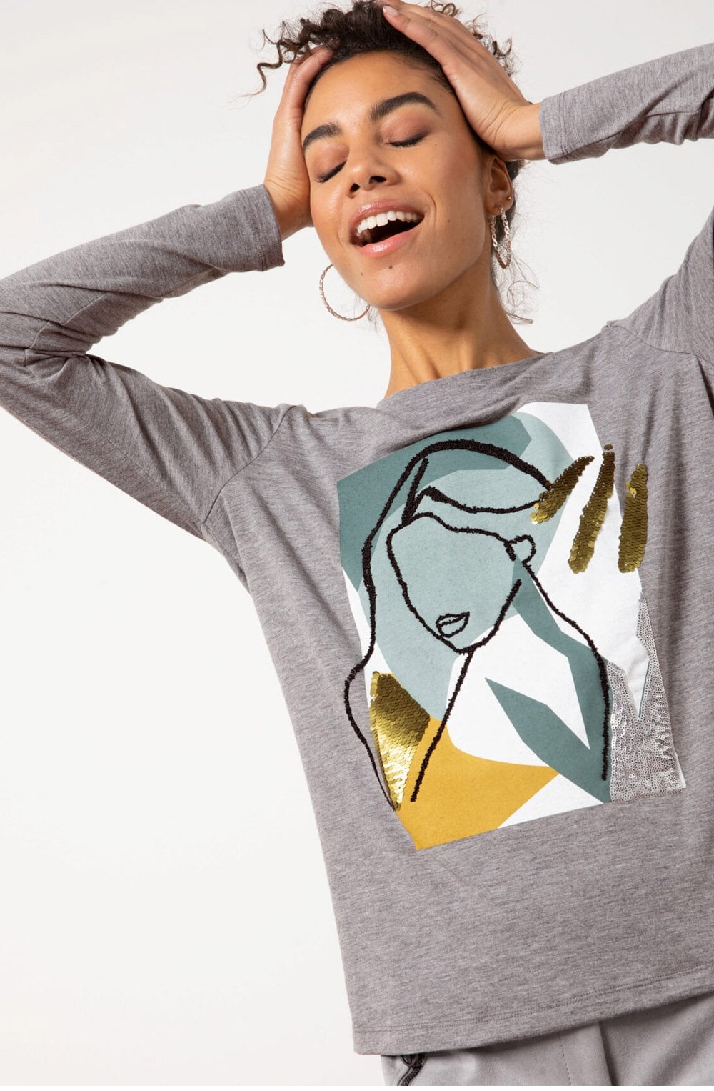 Bold Front Design Top