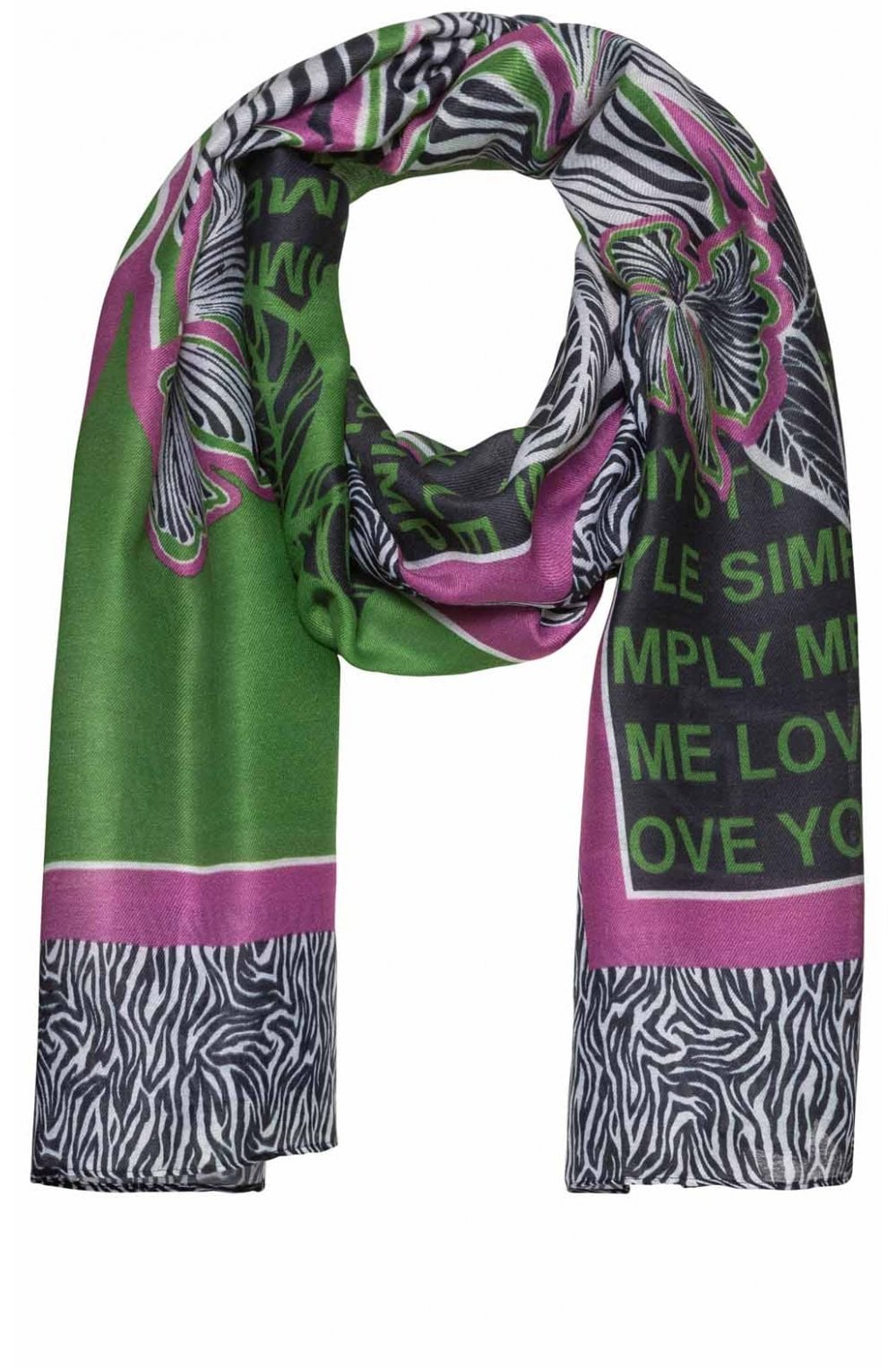 Bold Patterned Scarf