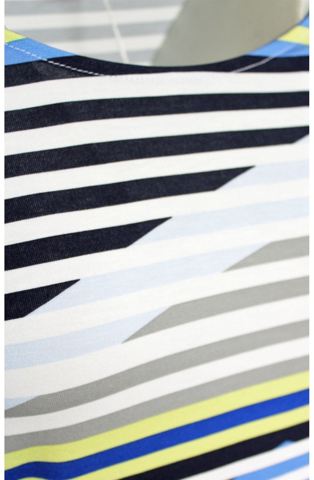 Bold Striped Jersey T Shirt