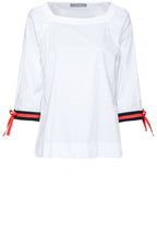 Bow Detailed White Blouse
