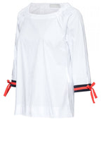 Bow Detailed White Blouse