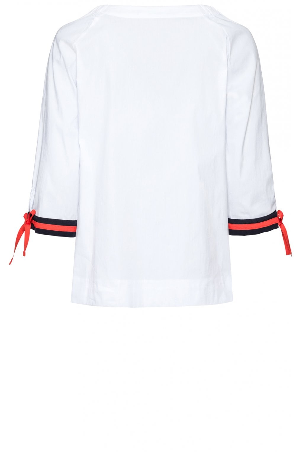 Bow Detailed White Blouse