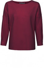 Burgundy Embossed Top