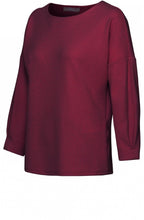 Burgundy Embossed Top
