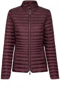Burgundy Quilted Jacket