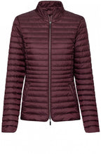 Burgundy Quilted Jacket