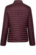 Burgundy Quilted Jacket