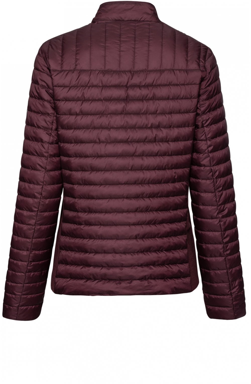 Burgundy Quilted Jacket