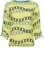 Chain Print Blouse