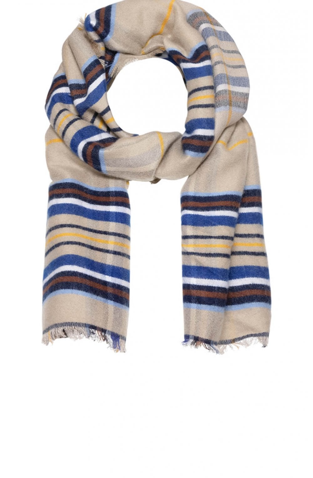 Check Print Scarf