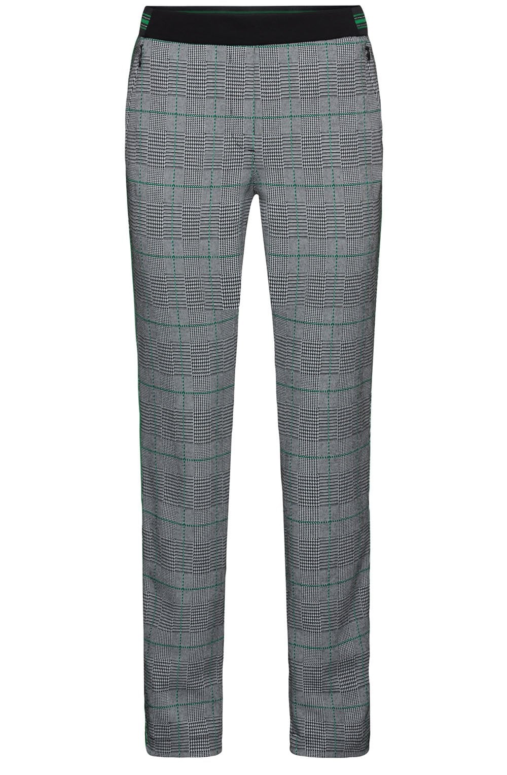 Check Print Trousers