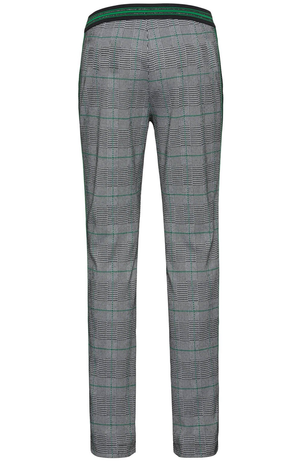 Check Print Trousers