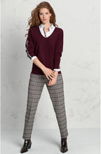 Check Print Trousers