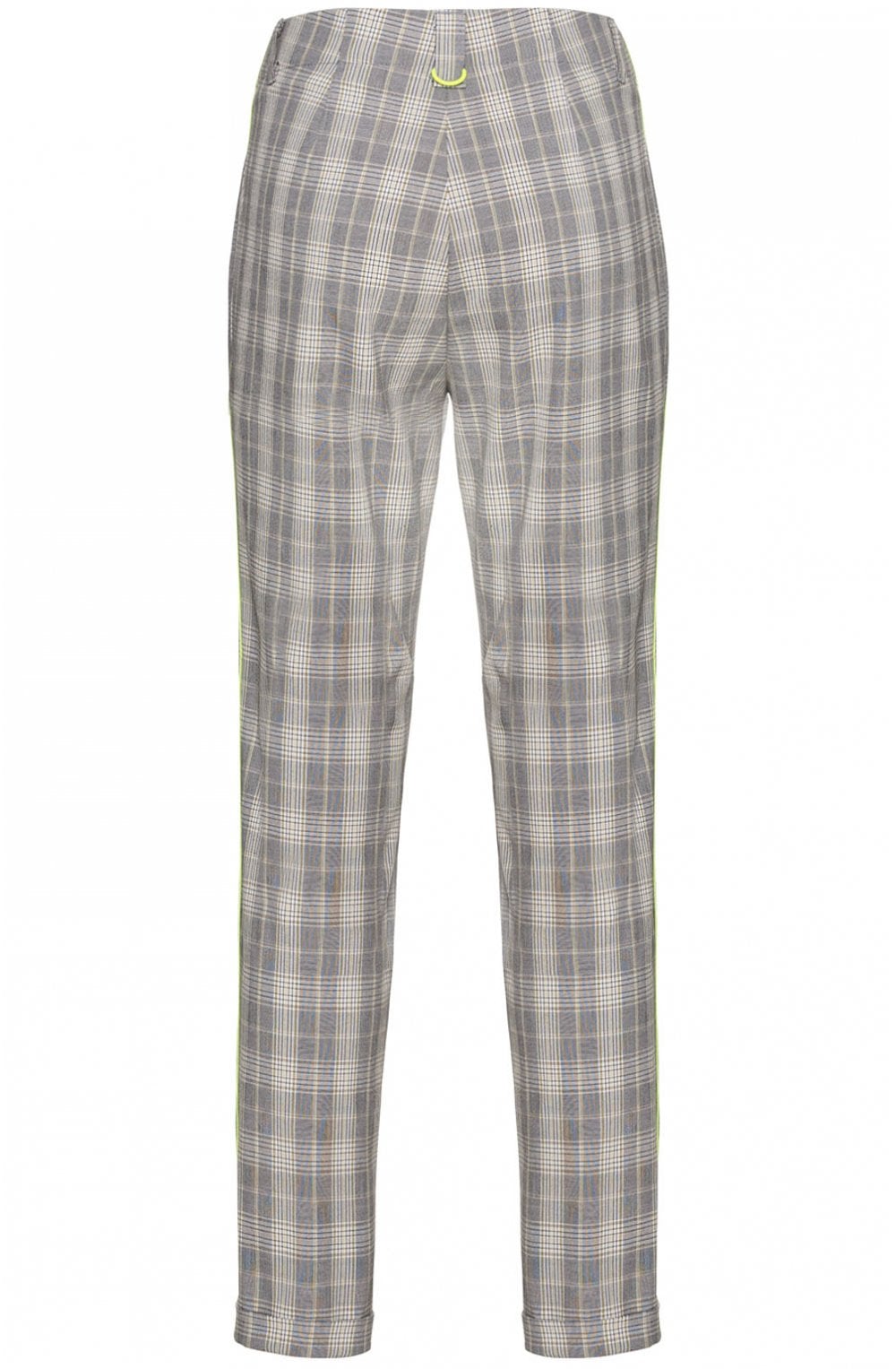Check Print Trousers