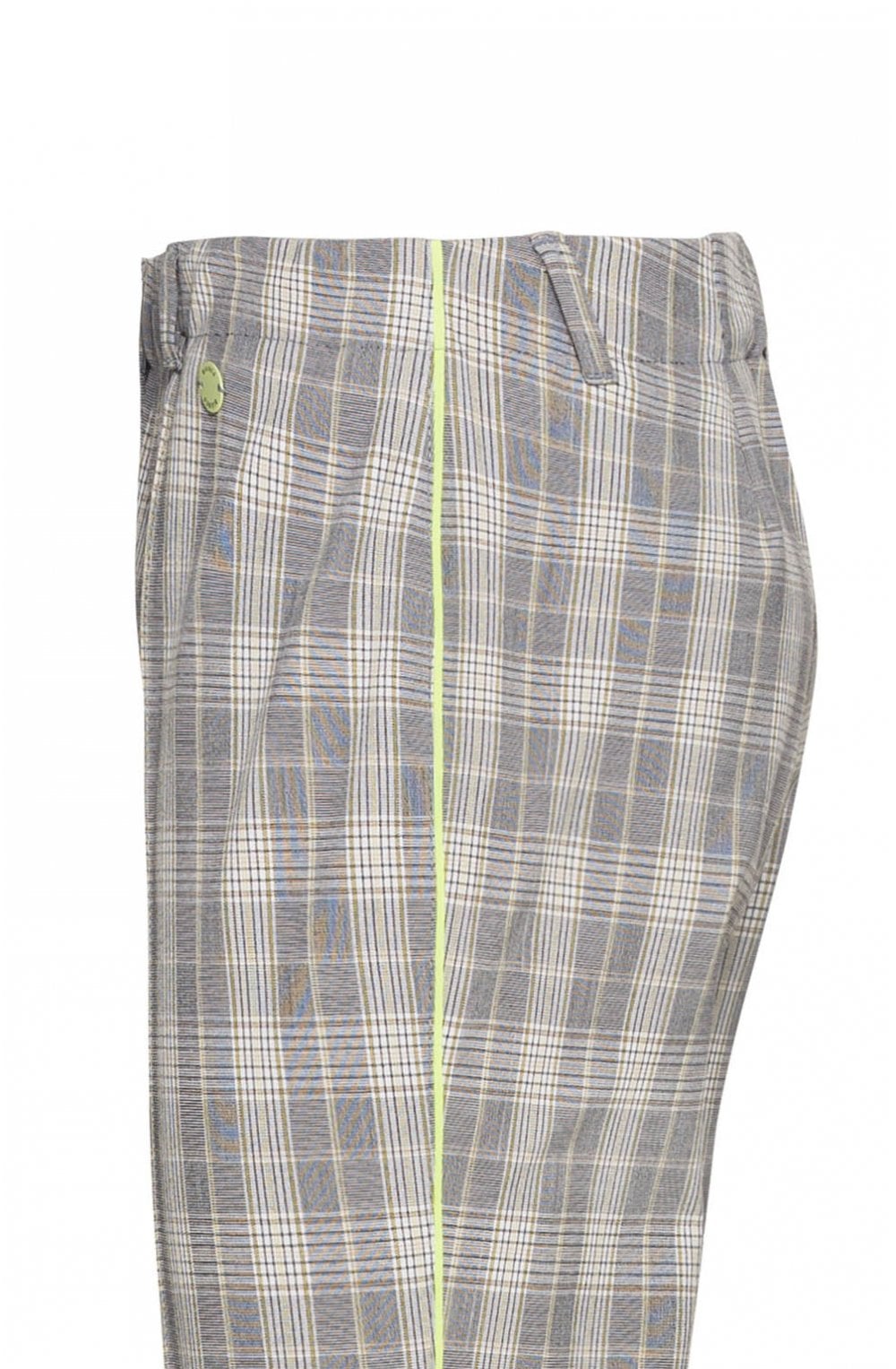 Check Print Trousers