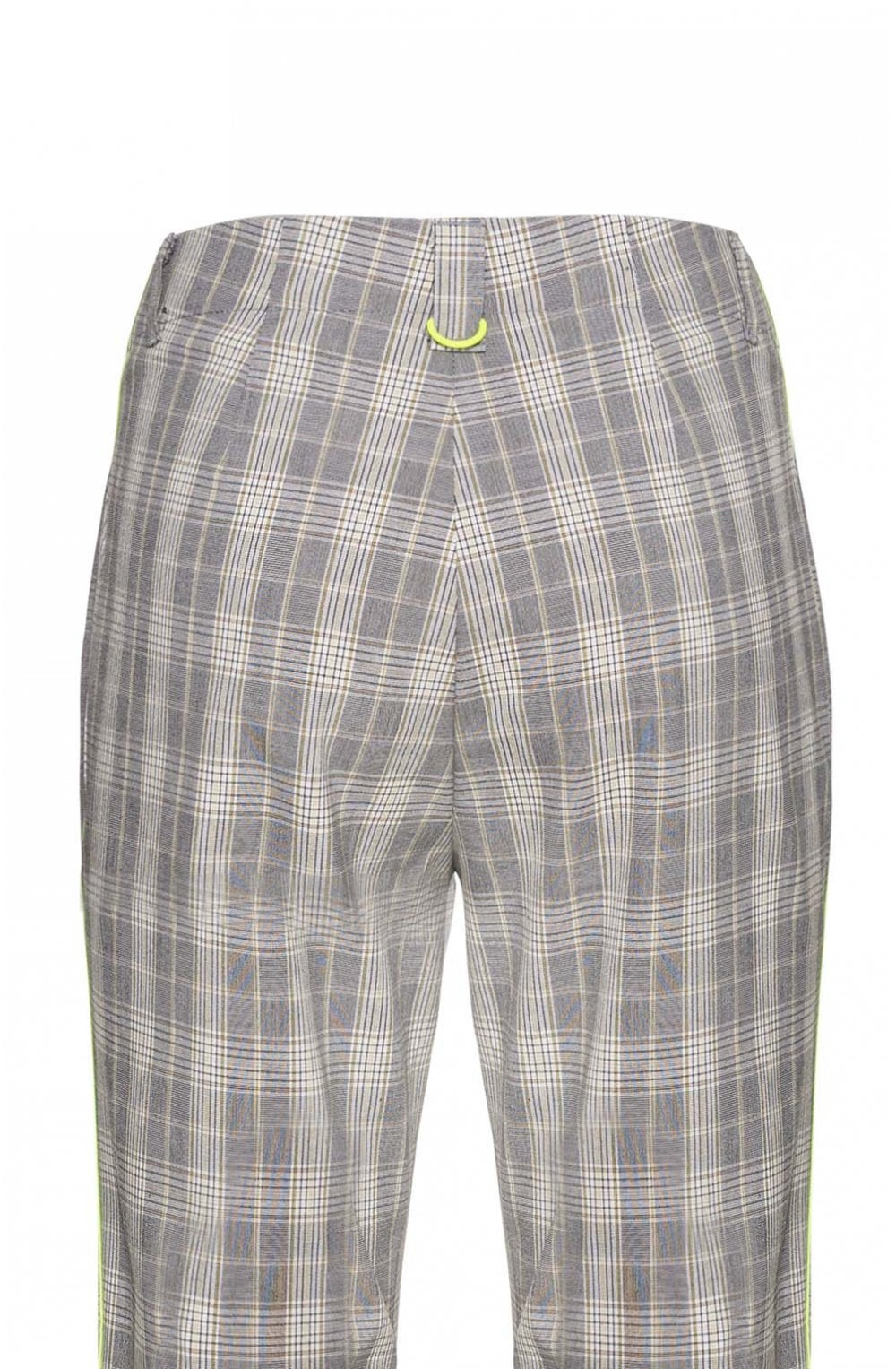Check Print Trousers