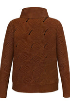Cinnamon Turtleneck Jumper