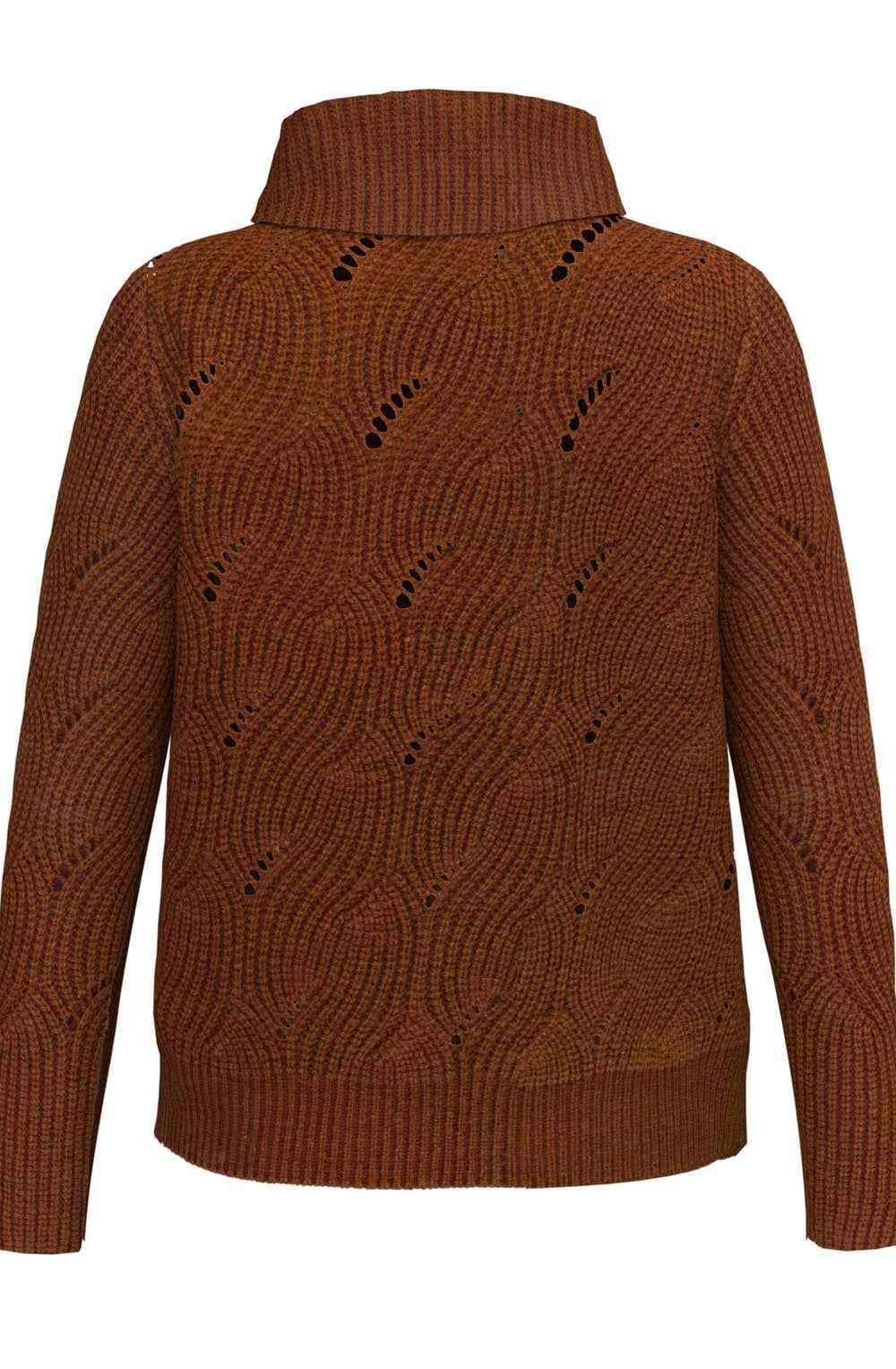 Cinnamon Turtleneck Jumper