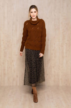 Cinnamon Turtleneck Jumper