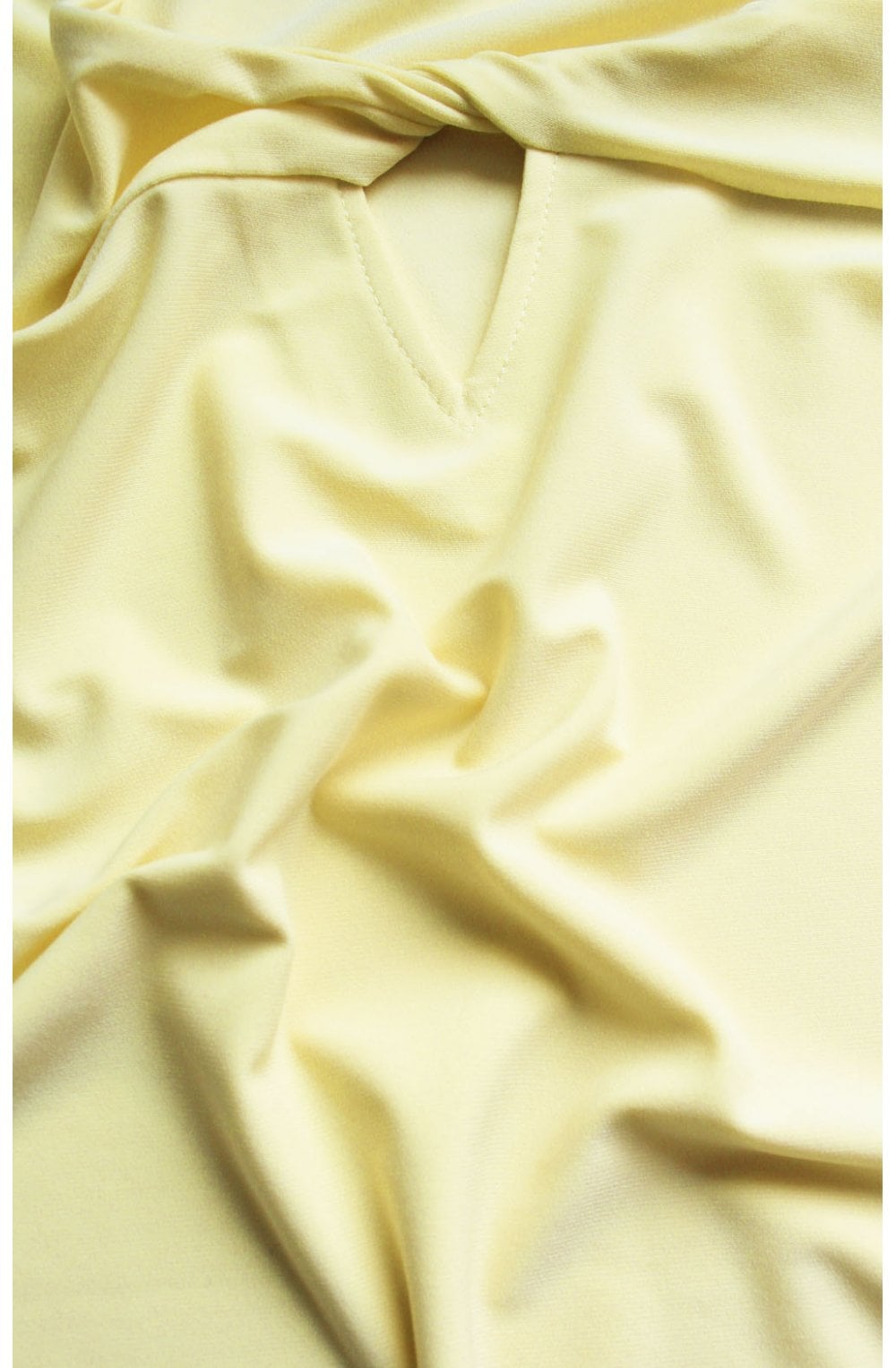 Citron Keyhole Detail Top