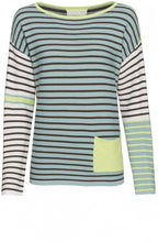 Contrasting Striped Jumper